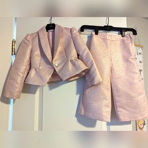 Janie Jack Toddler girl suit